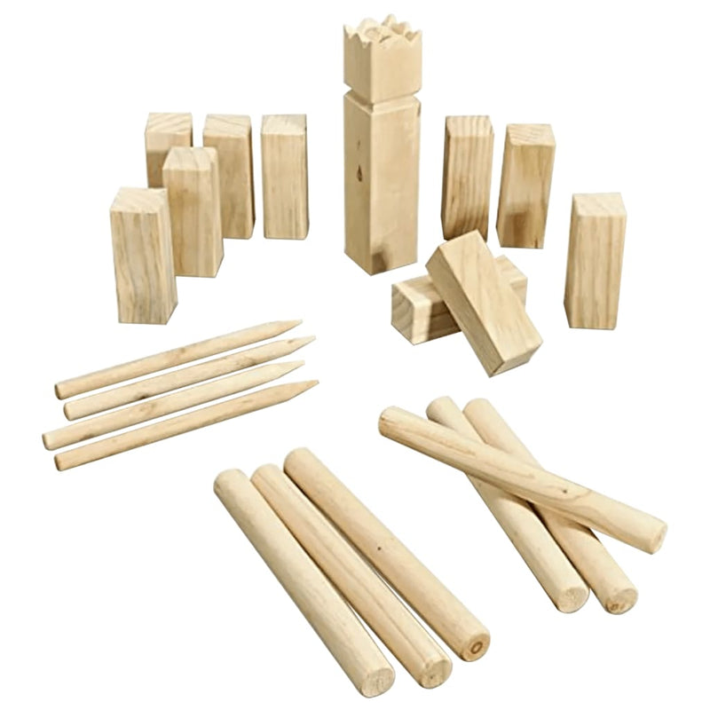 HI Wooden Kubb game