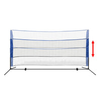 Badminton net met shuttles 300x155 cm