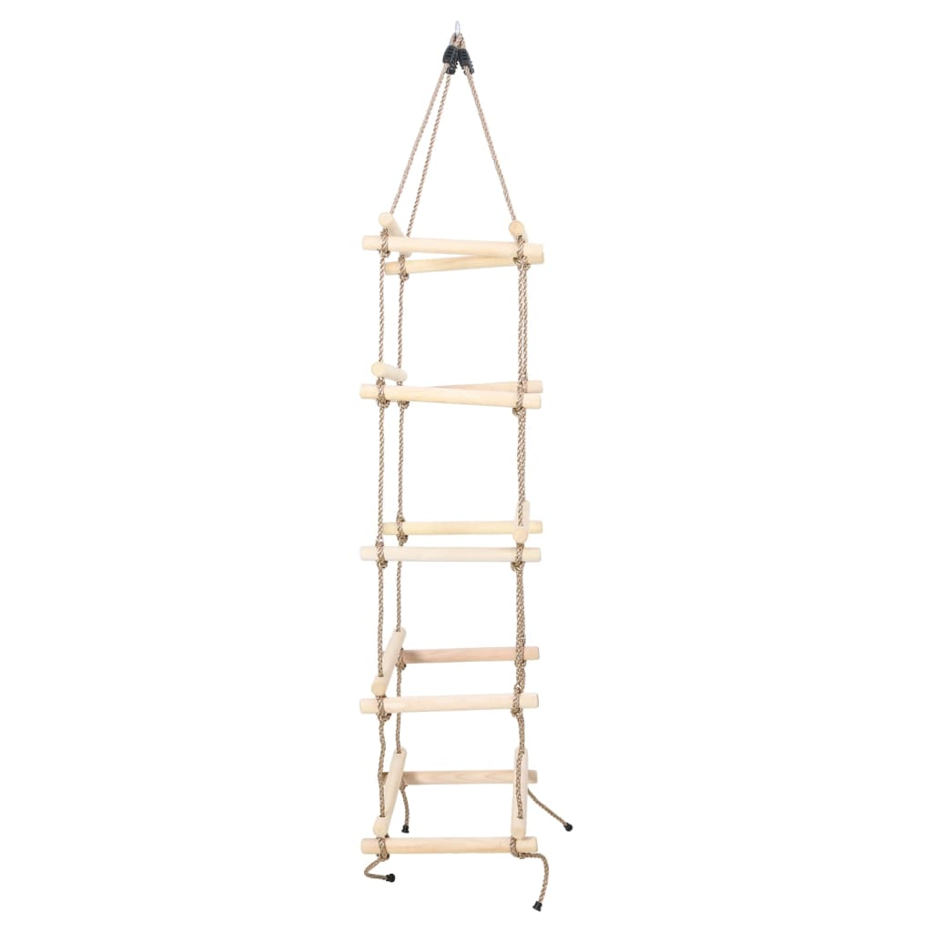 Touwladder 200 cm hout