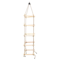 Touwladder 200 cm hout