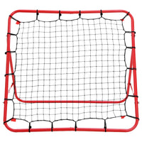 Voetbal kickback rebounder verstelbaar 100x100 cm