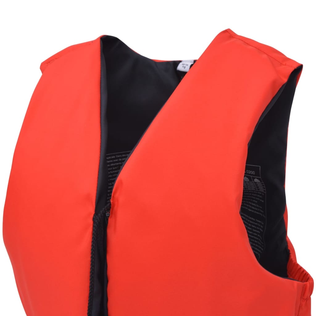 Zwemvest 50 N 30-50 kg rood