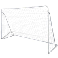 Voetbalgoals 2 st 240x90x150 cm staal