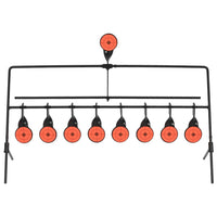 Schietschijf bewegend 8+1 targets