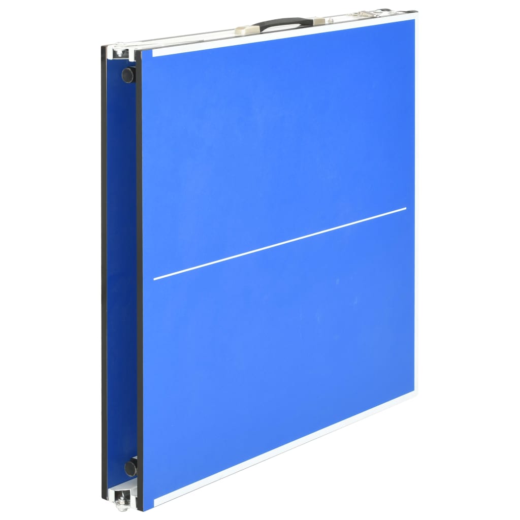 Tafeltennistafel met net 5 feet 152x76x66 cm blauw