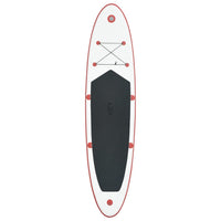 Stand Up Paddleboardset opblaasbaar rood en wit