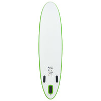 Stand Up Paddleboardset opblaasbaar groen en wit