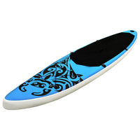 Stand Up Paddleboardset opblaasbaar 366x76x15 cm blauw