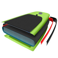 Stand Up Paddleboardset opblaasbaar 320x76x15 cm groen