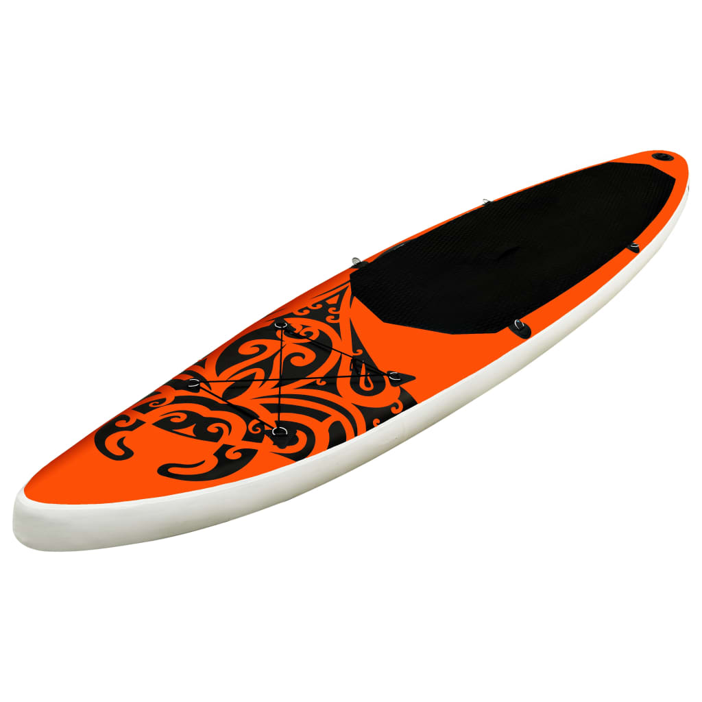 Stand Up Paddleboardset opblaasbaar 305x76x15 cm oranje