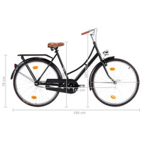 Omafiets 28 inch 57 cm frame