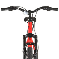 Mountainbike 21 versnellingen 29 inch wielen 53 cm frame rood