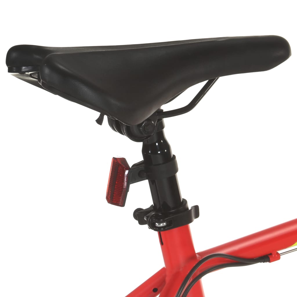 Mountainbike 21 versnellingen 27,5 inch wielen 42 cm frame rood