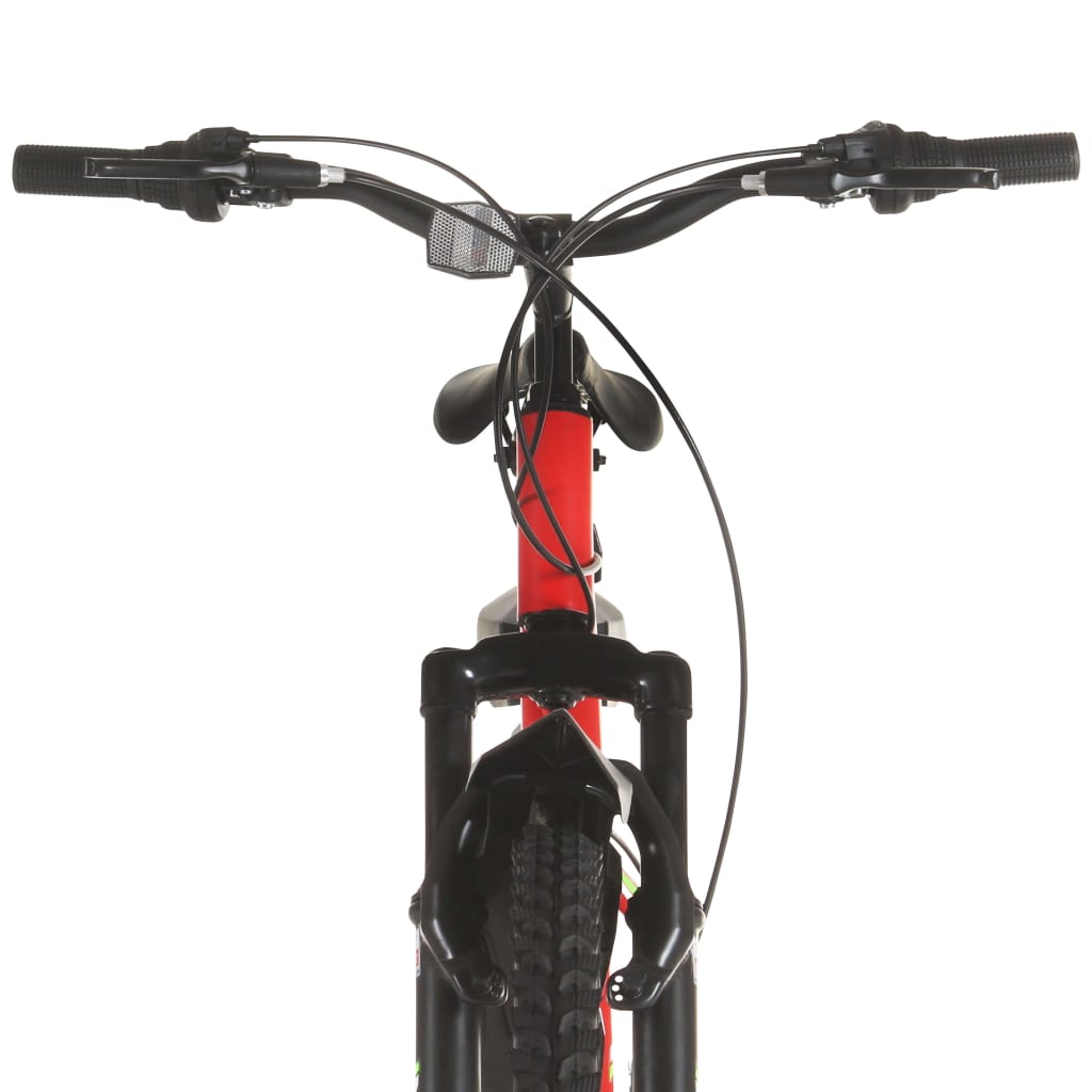 Mountainbike 21 versnellingen 26 inch wielen 36 cm rood