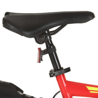 Mountainbike 21 versnellingen 26 inch wielen 49 cm rood