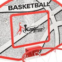 5-delige Basketbalset wandmontage 66x44,5 cm