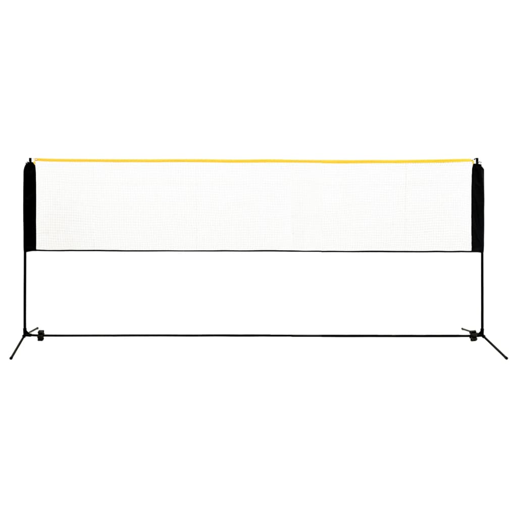 Badmintonnet verstelbaar 400x103x94-158 cm metaal