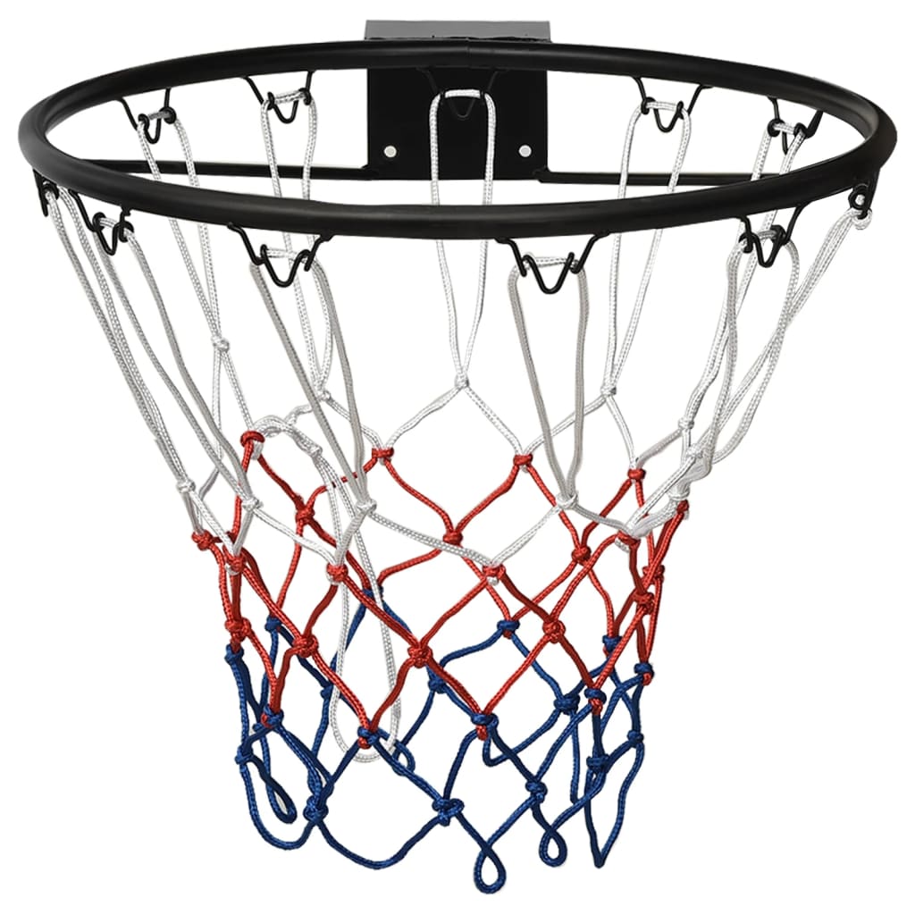 Basketbalring 45 cm staal zwart