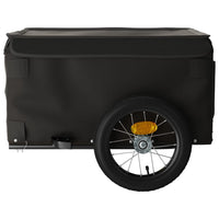 Fietstrailer 30 kg ijzer zwart