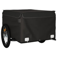 Fietstrailer 45 kg ijzer zwart