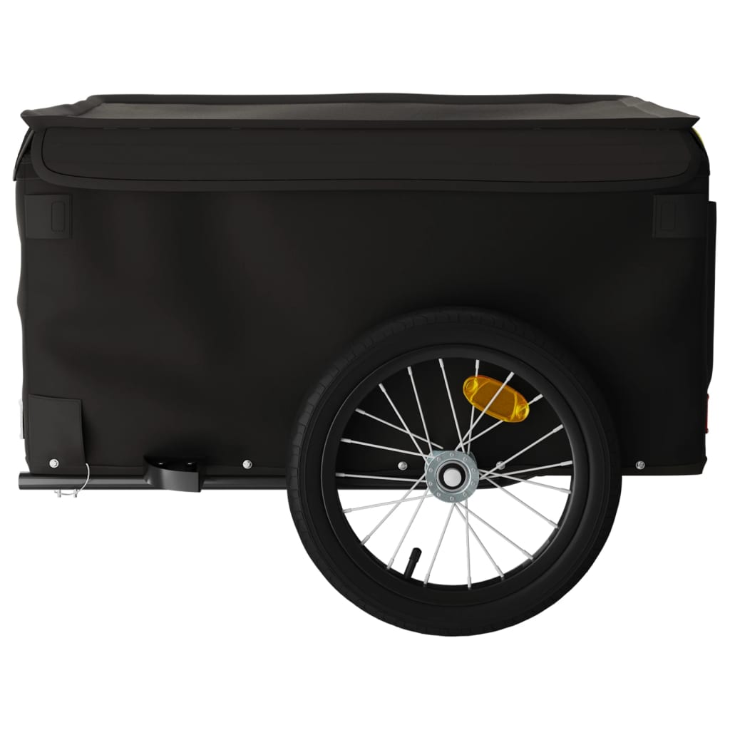 Fietstrailer 45 kg ijzer zwart