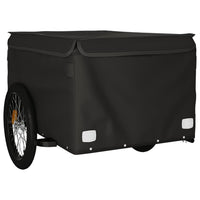 Fietstrailer 45 kg ijzer zwart