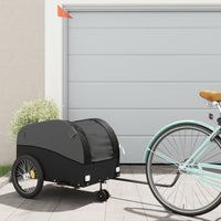 Fietstrailer 45 kg ijzer zwart