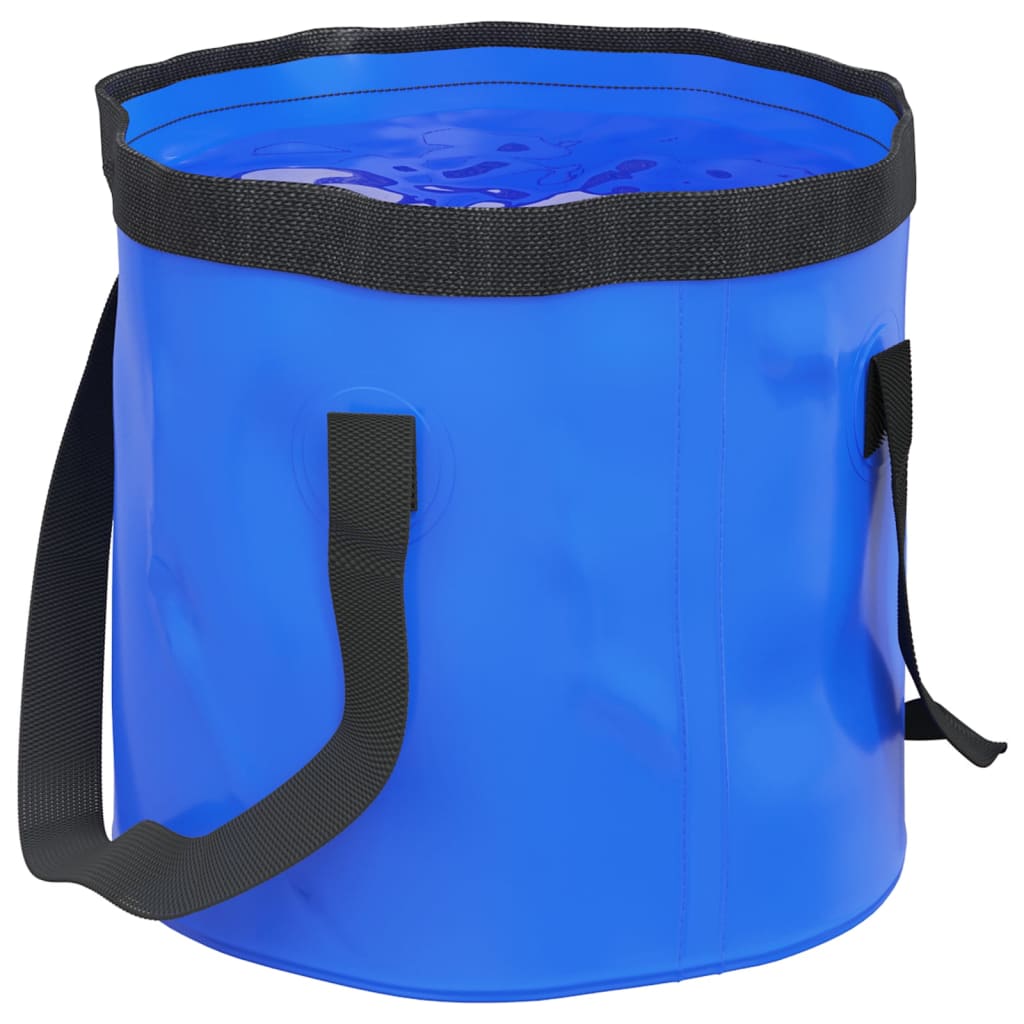 Emmers 2 st inklapbaar 20 L PVC blauw