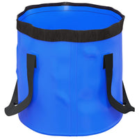 Emmers 2 st inklapbaar 20 L PVC blauw