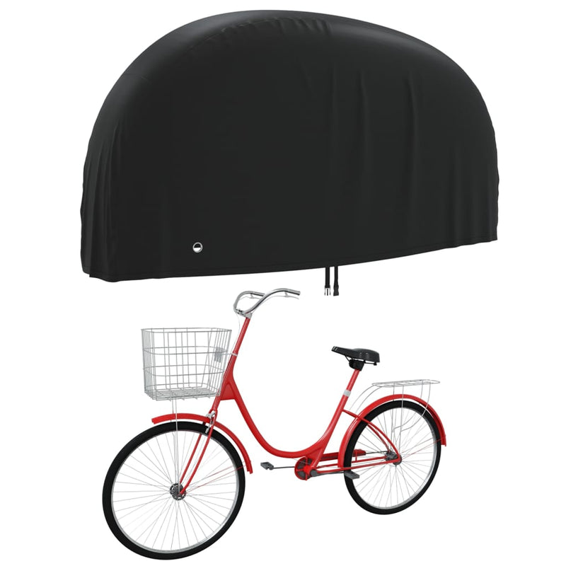 Fietshoes 200x70x110 cm 190T oxford zwart