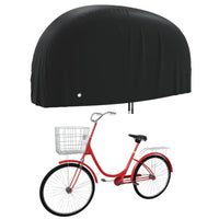 Fietshoes 200x85x110 cm 190T oxford zwart