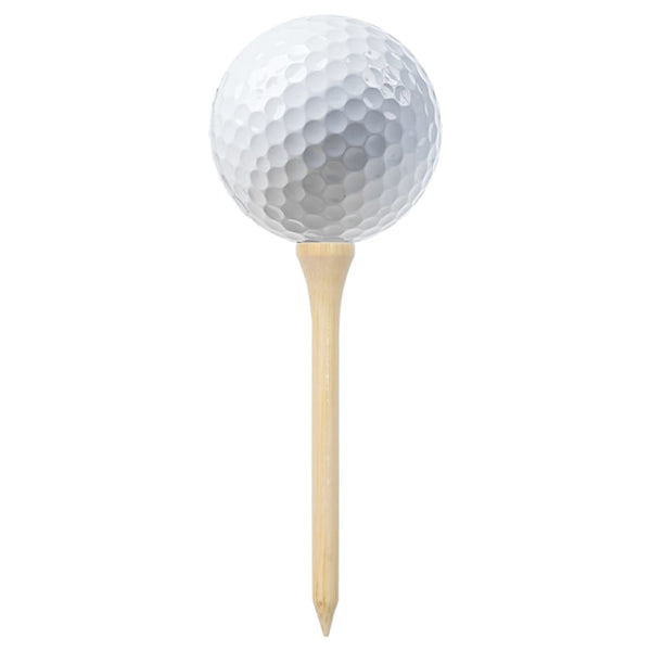 1000 st Golftees 83 mm bamboe