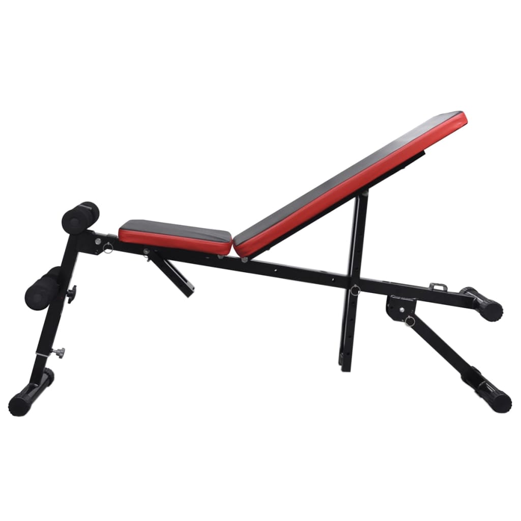 Abdominal bench with dumbbell set adjustable 30.5 kg