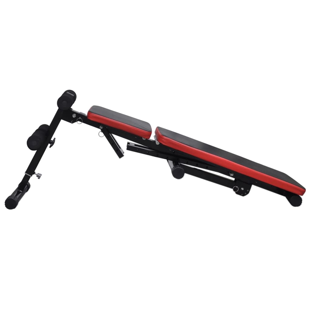 Abdominal bench with dumbbell set adjustable 30.5 kg
