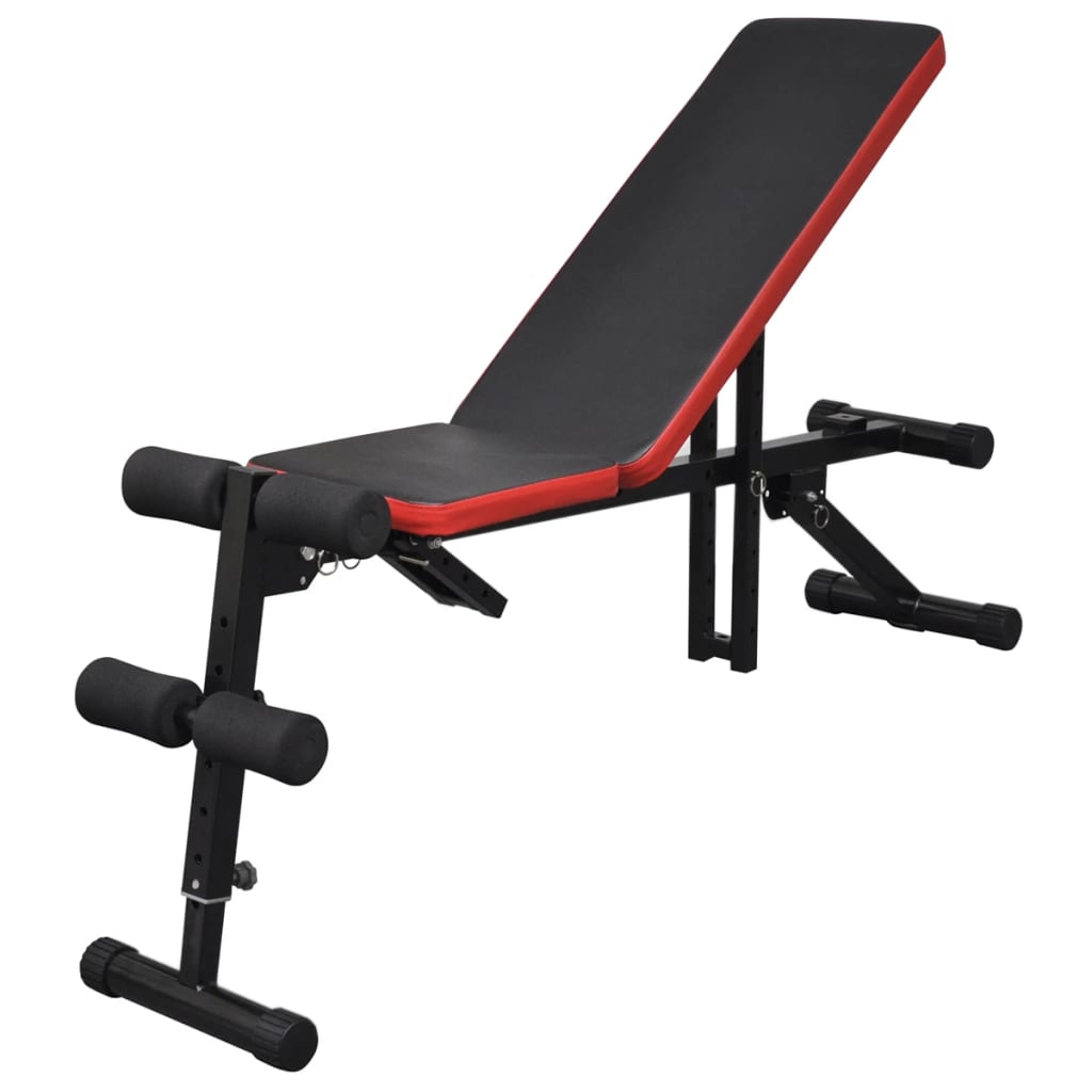 Abdominal bench with dumbbell set adjustable 30.5 kg