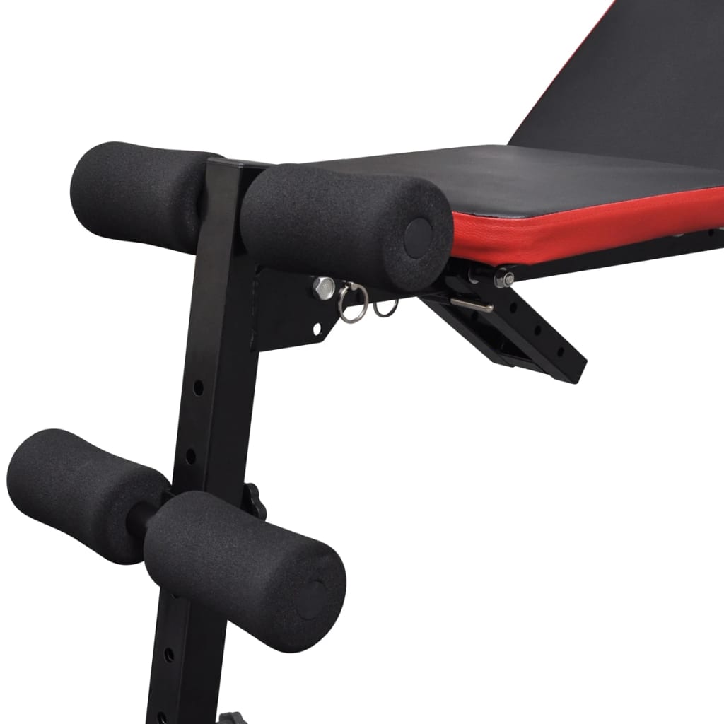 Abdominal bench with dumbbell set adjustable 30.5 kg