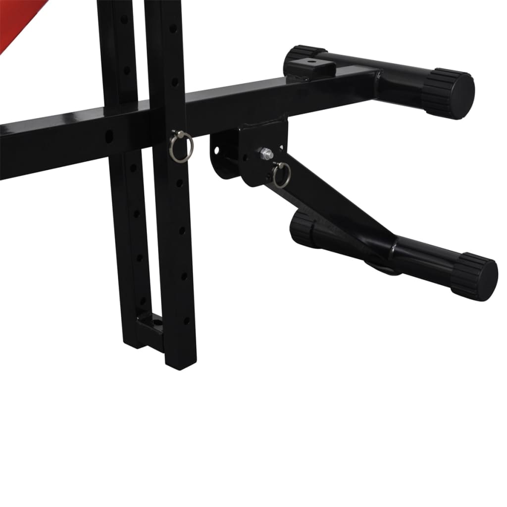 Abdominal bench with dumbbell set adjustable 30.5 kg